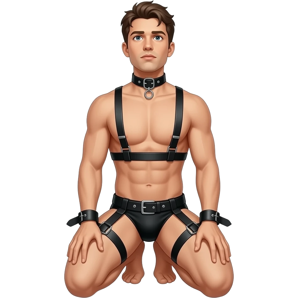 Gay bdsm emojies gay down on his knees emoji