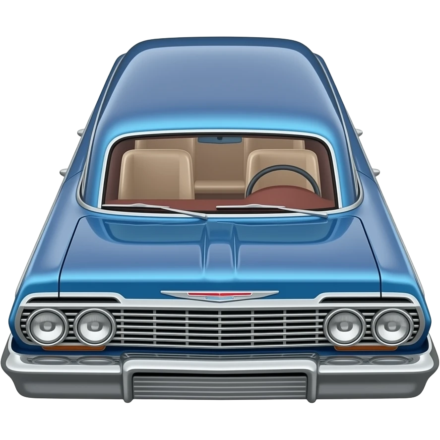 A 1964 Chevy Impala Lowrider emoji
