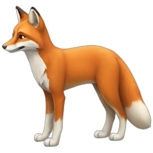Renard énervé emoji
