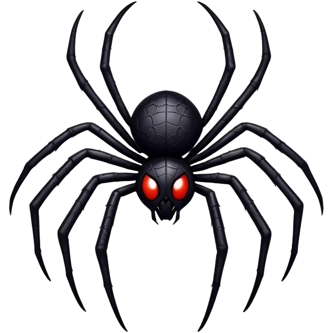 Gothic spider emoji