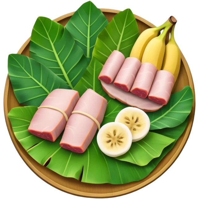 Lau lau plate emoji