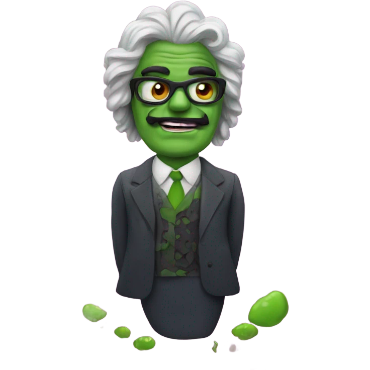 Old Gregg wearing tutu emoji