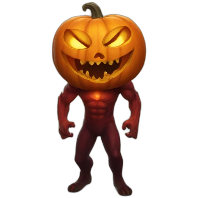 Demonic Pumpkin emoji