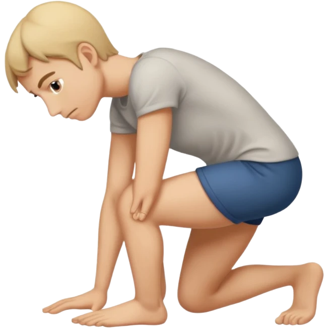 Bent over emoji