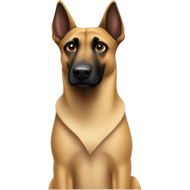 malinois prends des notes  emoji