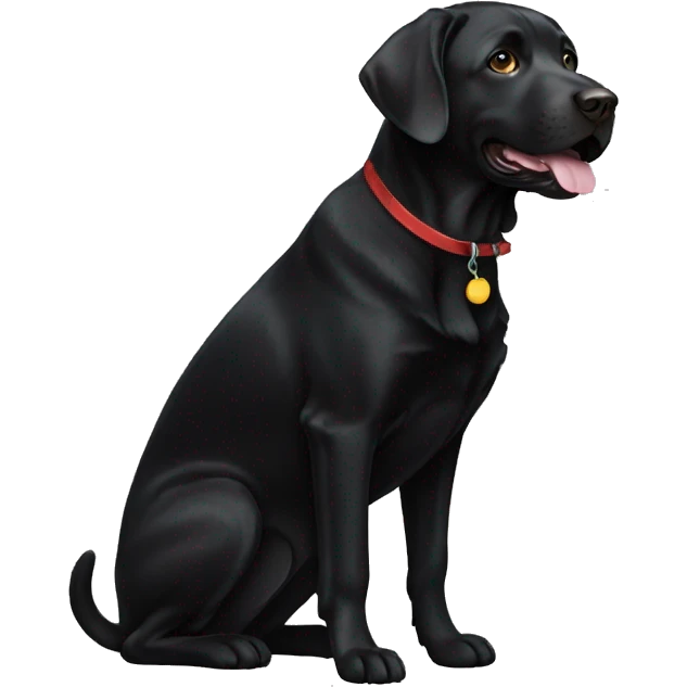 black labrador emoji