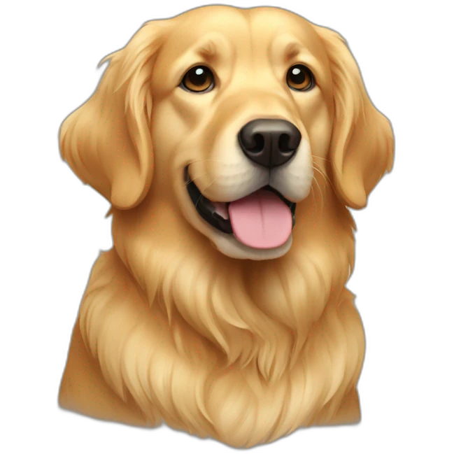 Golden retriver emoji
