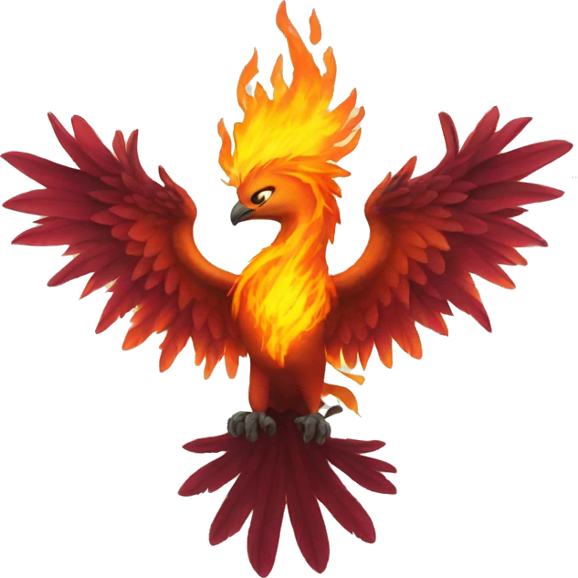 Burning Phoenix emoji