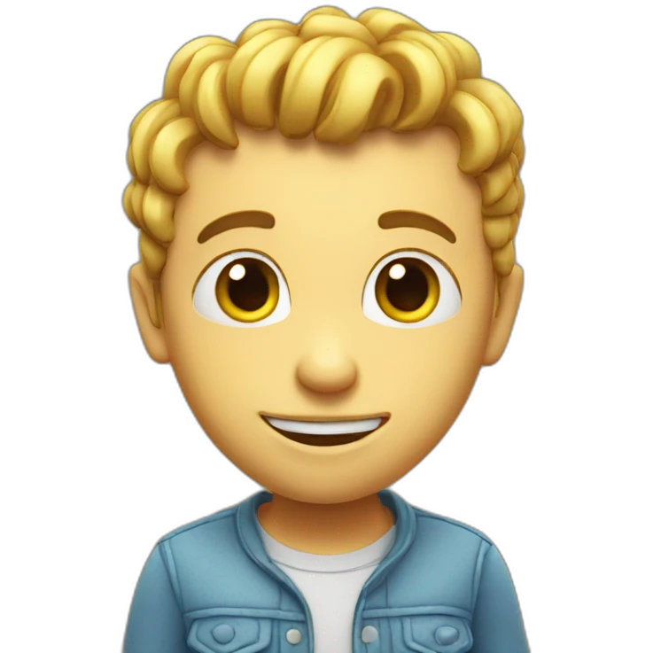toon heart 3d emoji