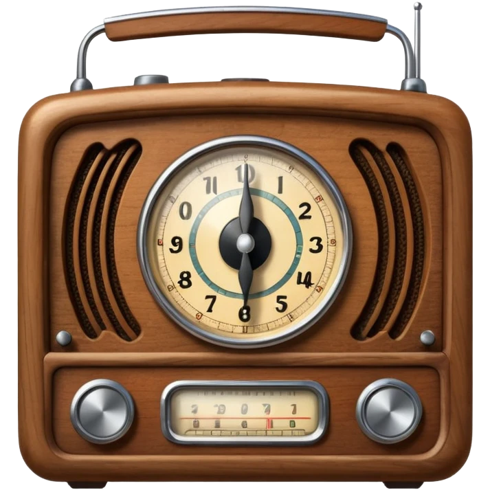 old radio  emoji