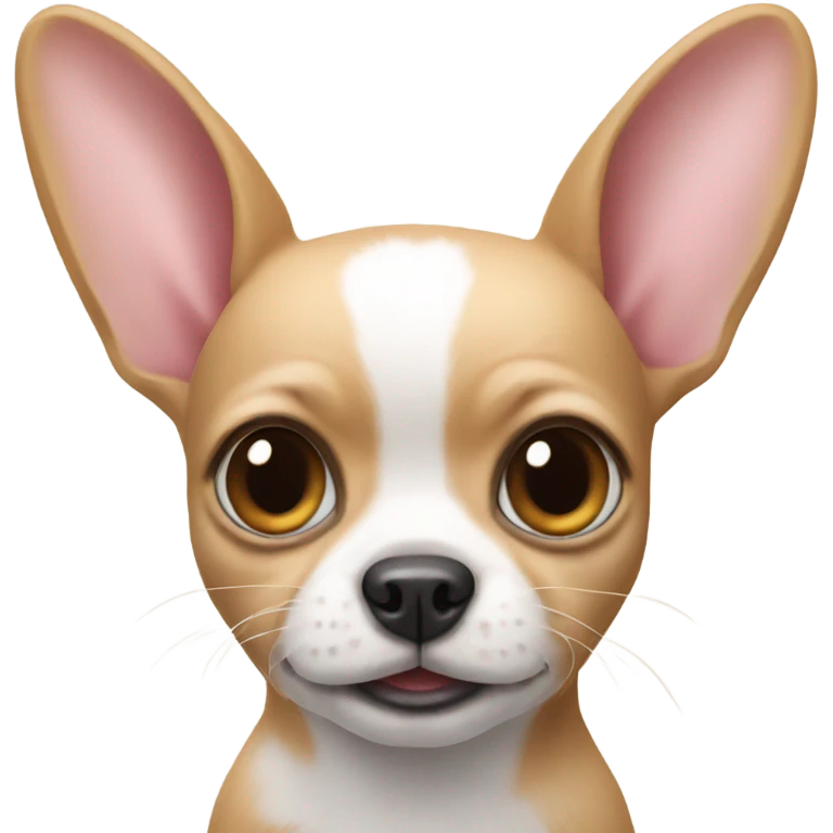  bunny merged with chihuahua  emoji