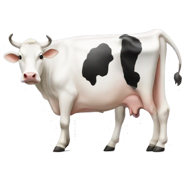 Cow with heels  emoji