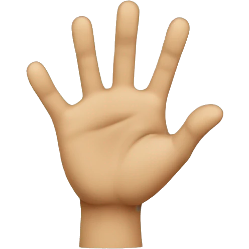 Emoji with hand swaying face emoji