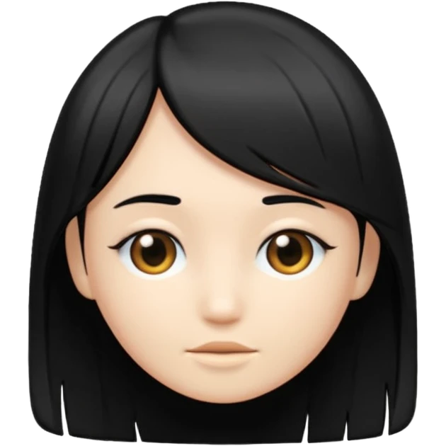 single hair emoji