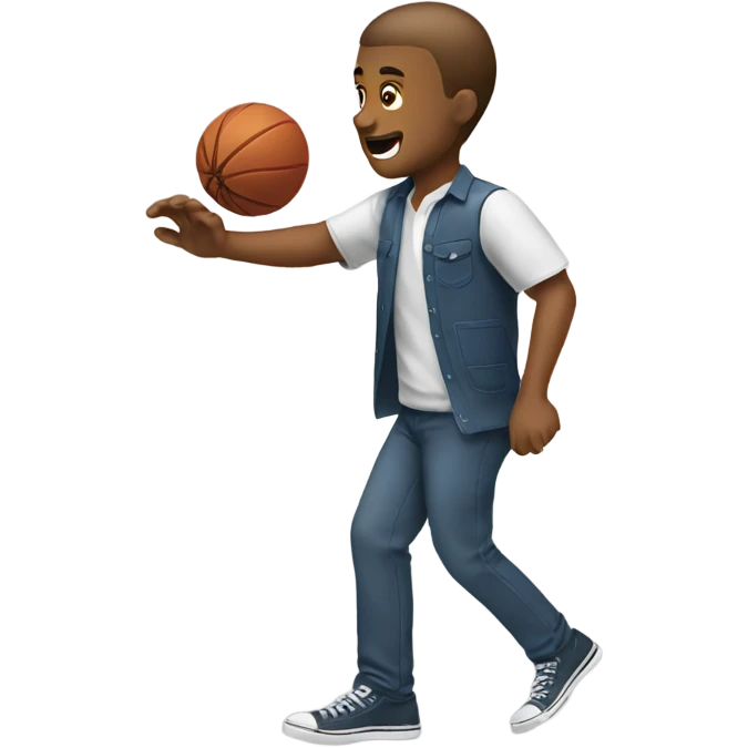 Someone about to throw a shoe emoji