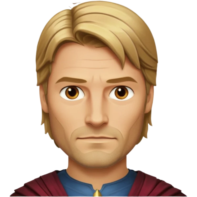 ajamie lannister character face only younger emoji