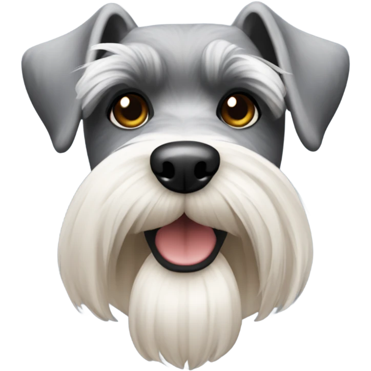 miniature schnauzer  emoji