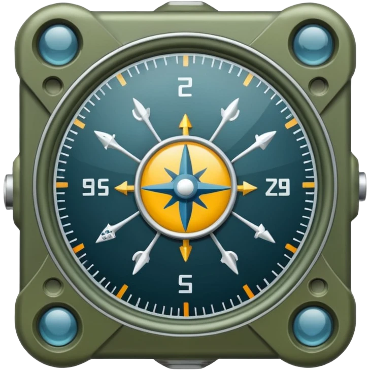modern military navigation equipment emoji