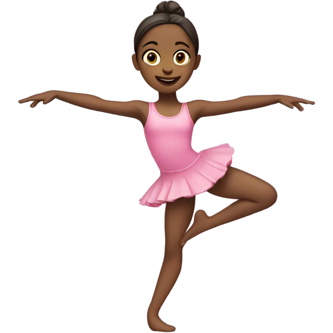 girl doing splits emoji