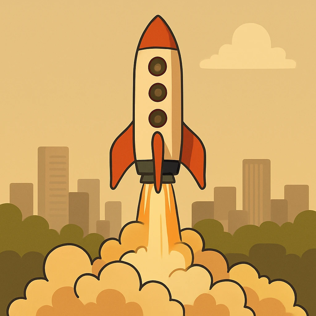 rocket emoji