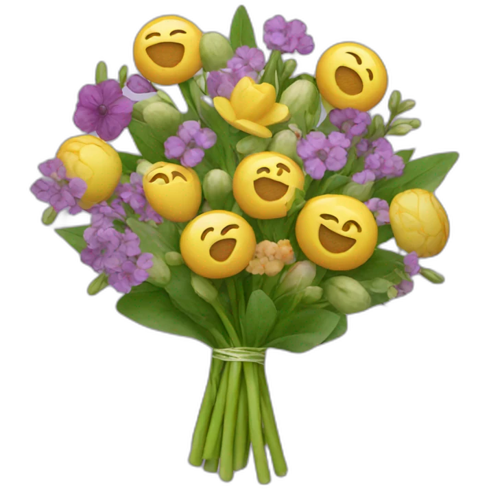 edible bouquets emoji
