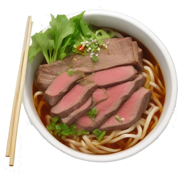 beef pho bowl emoji