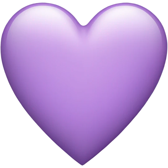 light purple heart emoji