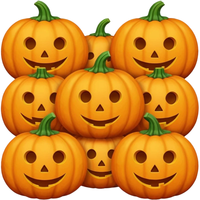pumpkin orange  emoji