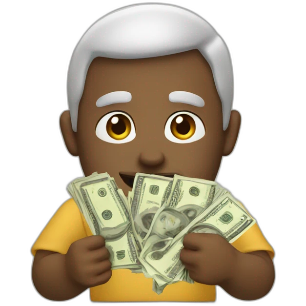 Making money emoji