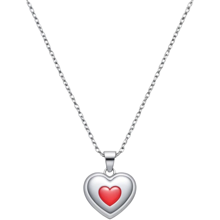 A cute and aesthetic necklace emoji