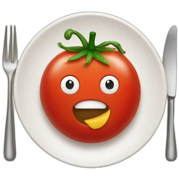 tomato lunch emoji