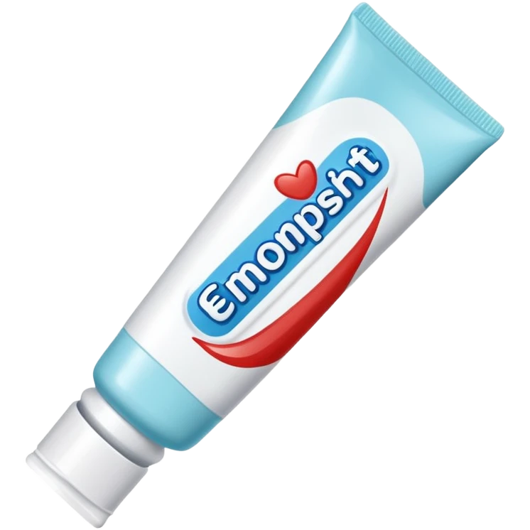 зубная паста emoji