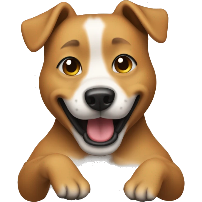 Dog twerking emoji