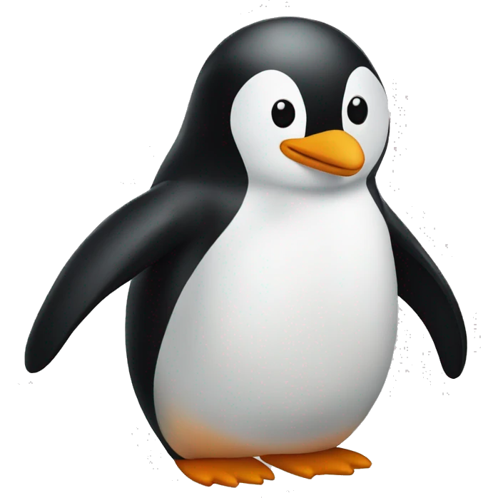 Penguin full body  emoji