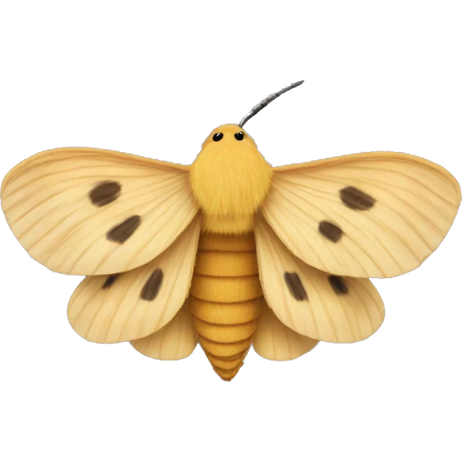 flannel moth emoji