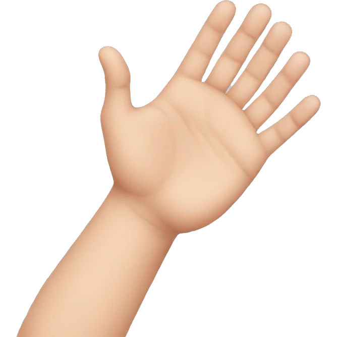 baby hand  emoji
