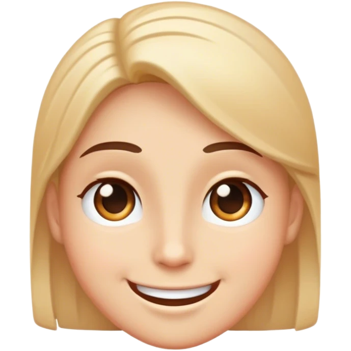 Mix the twinkling smiley but make both eyes twink and give im some attitude emoji