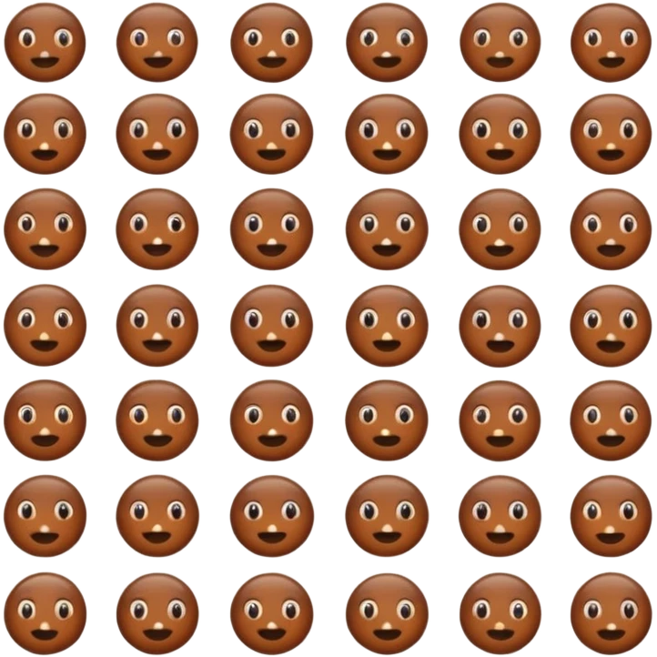 Brown aesthetic emojis emoji