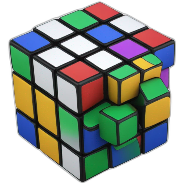 rubik's cube emoji