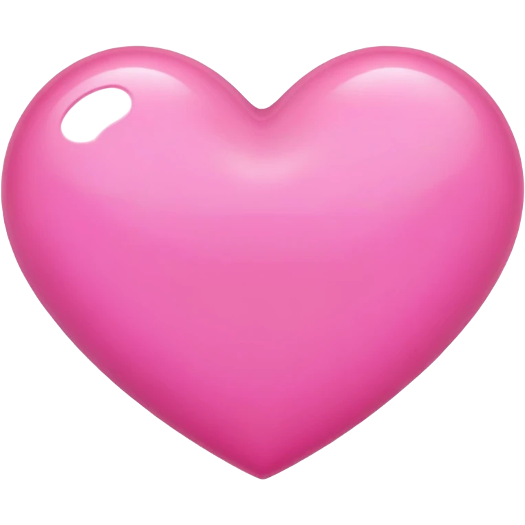 Pink heart emoji