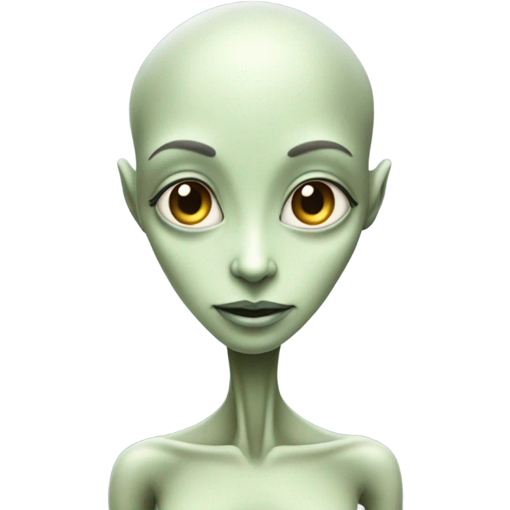 a alien woman full body emoji