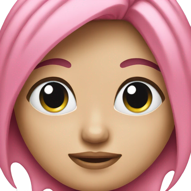 Pink emoji
