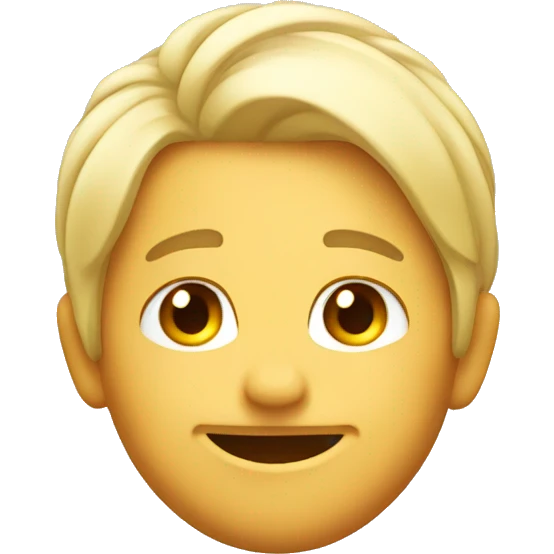 hair behind ear smirking  emoji