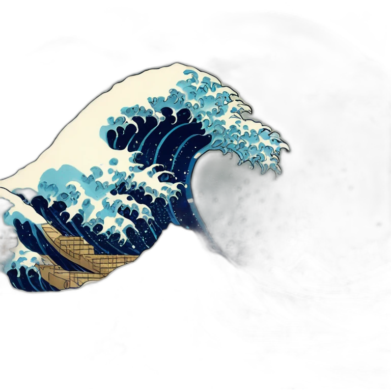 The Great Wave off Kanagawa emoji