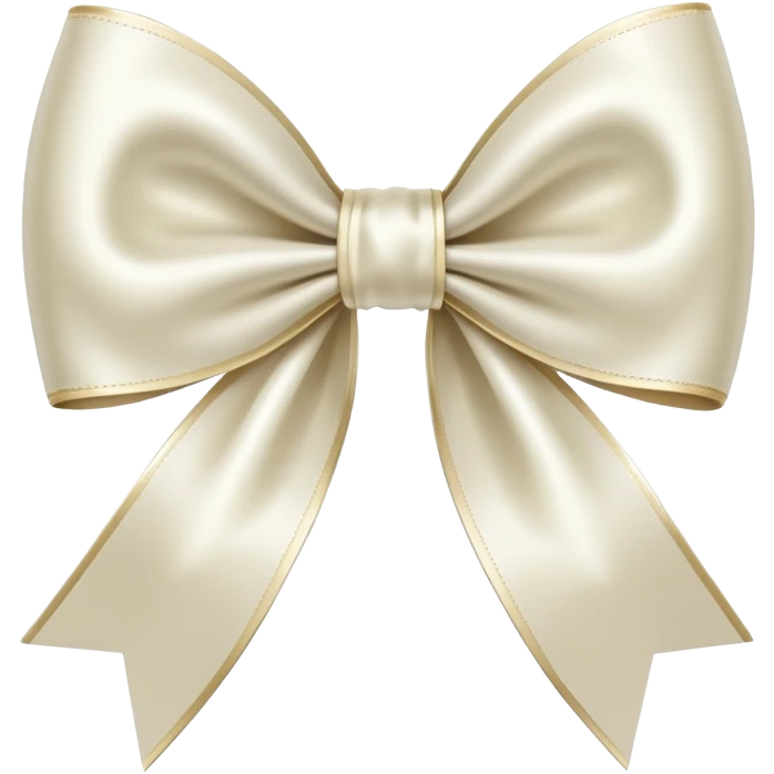 Ivory bow emoji