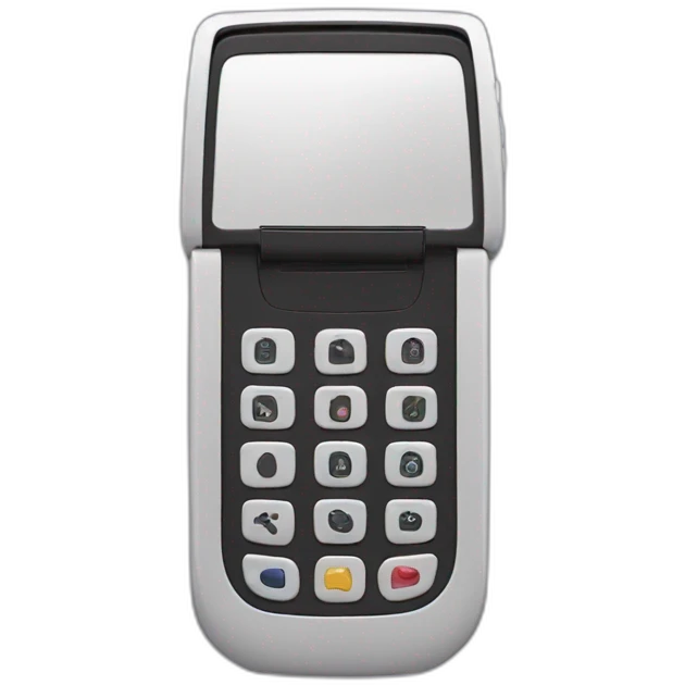 flip phone clamshell design emoji