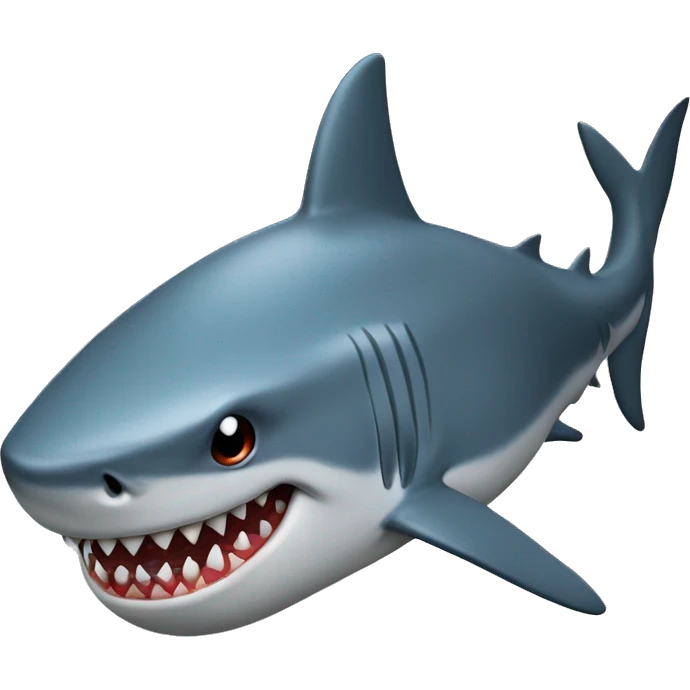 Shark witg tophat emoji