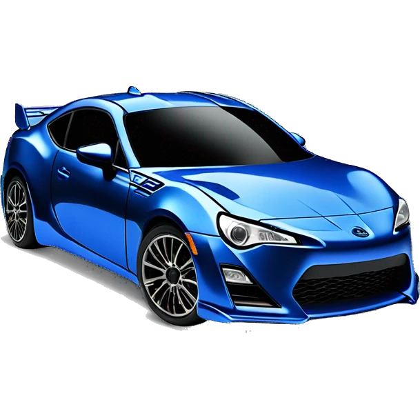 Fr-s Haunted Darth Vader’s dark pearl-blue race car, glowing light saber bumpers, wide rear wing, silver wheels  emoji