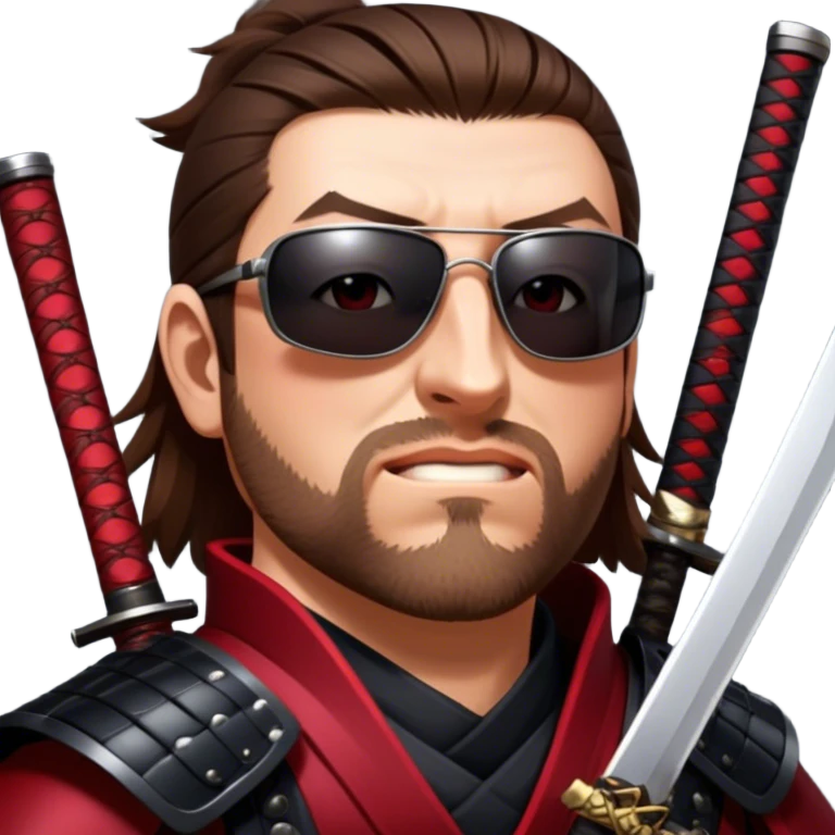 Fierce Samurai emoji