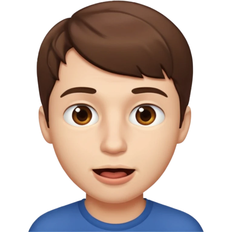 Male biting bottom lip emoji